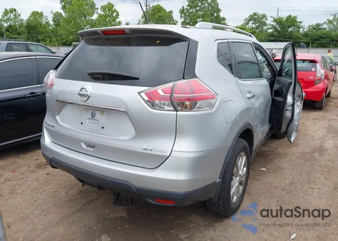 2016 Nissan Rogue Sv from USA, damaged, VIN 5N1AT2MV7GC882575
